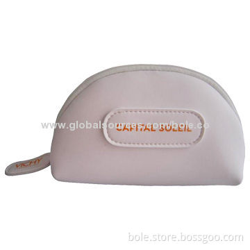 PVC Cosmetic Bag, Branded Design with Silkscreen Logo, Suitable for Promotional Gifts